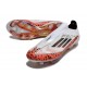 Scarpe da Calcio Adidas F50+ LL FG X Messi Bianco Rosso Nero