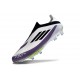 Scarpe da Calcio Adidas F50+ LL FG X Messi Ftwr Bianco Nero Core Unity Viola