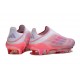 Scarpe da Calcio Adidas F50+ LL FG Rosa Bianco