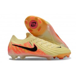 Scarpe Nike Phantom Luna ii Elite L FG Giallo Arancione Nero