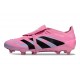 Adidas Predator 25 Elite Foldover Tongue FG Rosa Nero