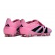 Adidas Predator 25 Elite Foldover Tongue FG Rosa Nero