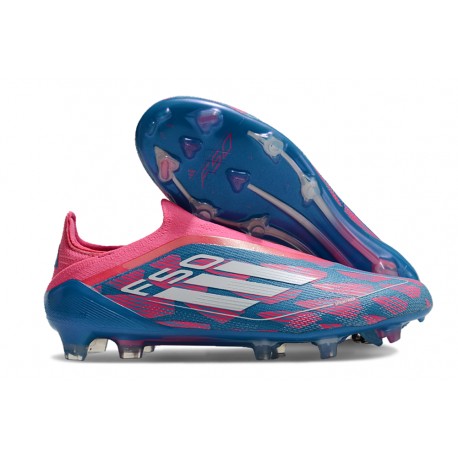 adidas F50 Elite LL FG Nuovo Solar Blu Ftwr Bianco Solar Rosa