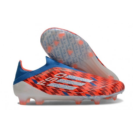 adidas F50 Elite LL FG Nuovo Rosso Blu Bianco