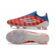 adidas F50 Elite LL FG Nuovo Rosso Blu Bianco