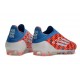 adidas F50 Elite LL FG Nuovo Rosso Blu Bianco