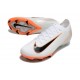 Scarpe Nike Zoom Mercurial Vapor XVI Elite FG Bianco Nero Arancio