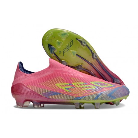 adidas F50 Elite LL FG Nuovo Rosa Giallo Viola