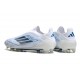 adidas F50 Elite LL FG Nuovo Bianco Blu