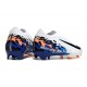 Scarpe Nike Zoom Mercurial Vapor XVI Elite FG Bianco Blu Nero
