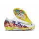 Scarpe Nike Zoom Mercurial Vapor XVI Elite FG Bianco Viola Giallo Rosso