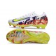 Scarpe Nike Zoom Mercurial Vapor XVI Elite FG Bianco Viola Giallo Rosso