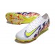 Scarpe Nike Zoom Mercurial Vapor XVI Elite FG Bianco Viola Giallo Rosso