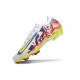 Scarpe Nike Zoom Mercurial Vapor XVI Elite FG Bianco Viola Giallo Rosso