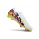 Scarpe Nike Zoom Mercurial Vapor XVI Elite FG Bianco Viola Giallo Rosso