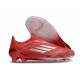 adidas F50 Elite LL FG Nuovo Rosso Argento