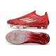 adidas F50 Elite LL FG Nuovo Rosso Argento