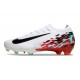 Scarpe Nike Zoom Mercurial Vapor XVI Elite FG Bianco Rosso Nero