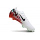 Scarpe Nike Zoom Mercurial Vapor XVI Elite FG Bianco Rosso Nero