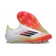 adidas F50 Elite LL FG Nuovo Bianco Nero Giallo Solare