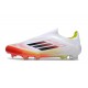 adidas F50 Elite LL FG Nuovo Bianco Nero Giallo Solare