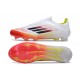 adidas F50 Elite LL FG Nuovo Bianco Nero Giallo Solare