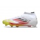 Scarpe da Calcio adidas F50 Elite Mid FG Bianco Rosso Giallo