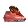Nike Air Zoom Mercurial Superfly X Elite FG Rosso Bianco