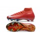 Nike Air Zoom Mercurial Superfly X Elite FG Rosso Bianco
