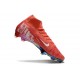 Nike Air Zoom Mercurial Superfly X Elite FG Rosso Bianco
