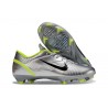 Scarpe Nike Zoom Mercurial Vapor XVI Elite FG Argento Nero