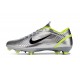 Scarpe Nike Zoom Mercurial Vapor XVI Elite FG Argento Nero