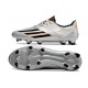 adidas F50 Elite FG Scarpe da Calcio Argento Nero