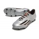 adidas F50 Elite FG Scarpe da Calcio Argento Nero