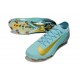 Scarpe Nike Zoom Mercurial Vapor XVI Elite FG Blu Or