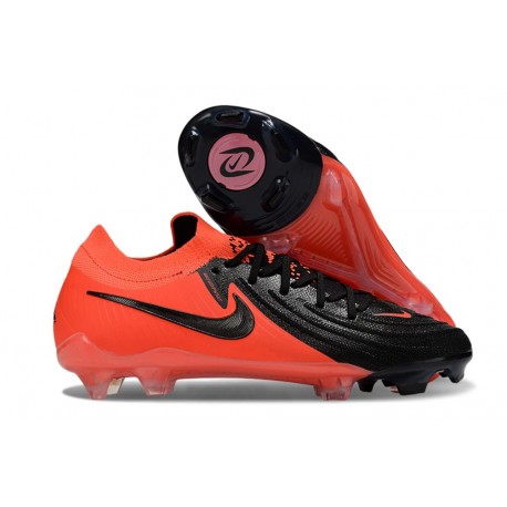 Scarpe Nike Phantom Luna ii Elite L FG Rosso Nero