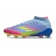 Scarpe da Calcio adidas F50 Elite Mid FG Blu Fusion Limone Lucido Rosa Lucido