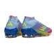 Scarpe da Calcio adidas F50 Elite Mid FG Blu Fusion Limone Lucido Rosa Lucido