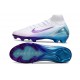 Nike Air Zoom Mercurial Superfly X Elite FG Bianco Violeta Blu