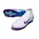 Nike Air Zoom Mercurial Superfly X Elite FG Bianco Violeta Blu