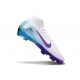 Nike Air Zoom Mercurial Superfly X Elite FG Bianco Violeta Blu