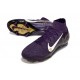 Nike Air Zoom Mercurial Superfly X Elite FG MBAPPE Grand Viola Avorio Pallido