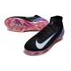 Nike Air Zoom Mercurial Superfly X Elite FG Nero Bianco Blu Rosa