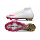 Nike Air Zoom Mercurial Superfly X Elite FG Bianco Rosa