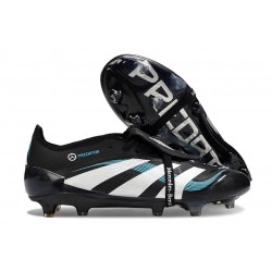 Adidas Predator 25 Elite Foldover Tongue FG Nero Bianco Blu
