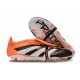 Adidas Predator 25 Elite Foldover Tongue FG Nero Bianco Arancio