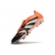Adidas Predator 25 Elite Foldover Tongue FG Nero Bianco Arancio