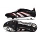 Adidas Predator 25 Elite Foldover Tongue FG Nero Bianco Rosso