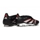 Adidas Predator 25 Elite Foldover Tongue FG Nero Bianco Rosso