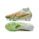 Scarpe Nike Zoom Mercurial Superfly IX Elite FG Verde Orzo Blu Nerastro Arancione Total